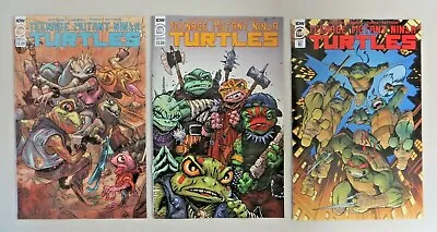 Buy Teenage Mutant Ninja Turtles #126 Regular, Eastman & 1:10 Variant Set IDW TMNT • 15.80£