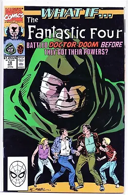 Buy Marvel What If? 18 Comic Mid FN/VF 7.0 Bag Board 1990 Fantastic Four Doom Fun • 3.99£
