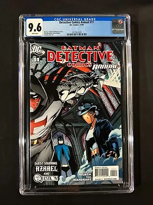 Buy Detective Comics Annual #11 CGC 9.6 (2009) - Azrael And Question • 35.49£