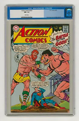Buy Action Comics #353 CGC 9.2 NM- Fourth Highest Graded • 175£