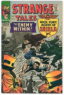 Buy Strange Tales #147 (1966)  ⭑ Jack Kirby! ⭑ 1st App Mindless Ones! 1st App Kaluu! • 33.70£