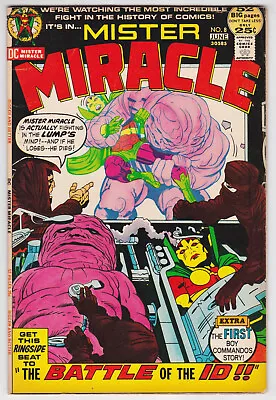 Buy Mister Miracle #8 Fine 6.0 Big Barda Boy Commandos Jack Kirby Story And Art 1972 • 12.04£