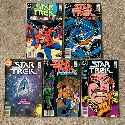 Buy Star Trek #34, 35, 37, 38, 39 - DC Comics - 1987 - Comic Book Lot Of 5 *WOW* • 7.87£