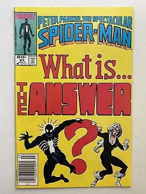 Buy Spectacular Spider-Man #92 Newsstand (1984) Marvel Comics Black Cat GEMINI SHIP • 8£
