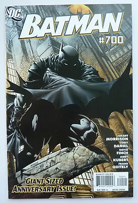 Buy Batman #700 - 1st Printing - DC Comics August 2010 VF- 7.5 • 11.99£