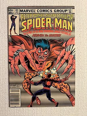 Buy Peter Parker Spectacular Spider-Man 65 (1982) Newsstand 2nd App Calypso Kraven • 7.99£