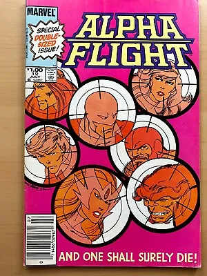 Buy Alpha Flight #12 (NM-) John Byrne Story And Art! Death Of Guardian.  Marvel 1984 • 11.15£