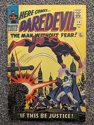 Buy Daredevil 14. Marvel 1966. Ka-Zar, The Plunderer. • 12.49£
