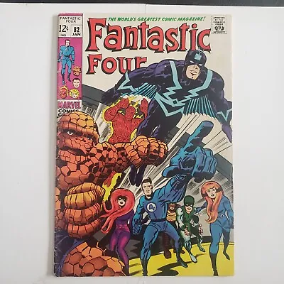 Buy Fantastic Four #82 Vol. 1 (1961) 1969 Marvel Comics • 33.21£