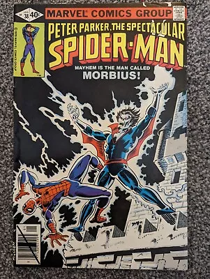 Buy Peter Parker The Spectacular Spider-Man 38. Marvel 1980. Morbius • 12.48£