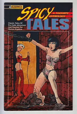 Buy Spicy Tales #4  Vf 8.0  Classic Pre Code Adventures  Eternity Comics 1989 • 0.99£