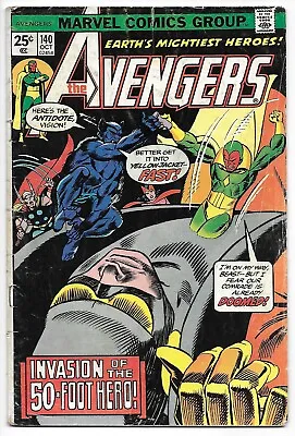 Buy Avengers #140 - Good Copy 3.0 Or So!! • 7.99£