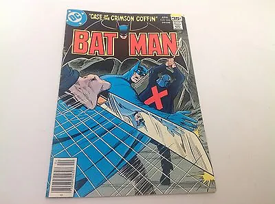 Buy DC Comics Vintage Batman Bat Man Case Of Crimson Coffin 298 Apr 1978 VG • 7.90£