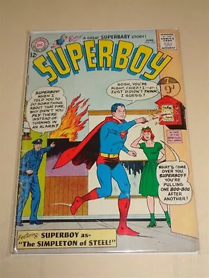 Buy Superboy #105 Dc Comics June 1963 Vg- (3.5)* • 9.99£