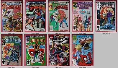 Buy Marvel - Spectacular Spider-Man Annuals - 1, 2, 3, 4, 5, 6, 7, 10 & 13 - 9 Books • 23.98£