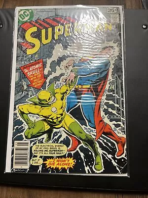 Buy Superman 323, 1st Appearance Of The Atomic Skull,  DC Comics 1978 • 5.54£