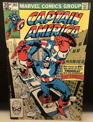 Buy Captain America #262 Comic , Marvel Comics • 3.75£