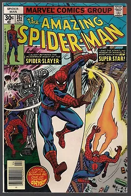 Buy Amazing Spider-man #167 Marvel 1977 Spider-slayer + Will O' The Wisp 1st App Vf+ • 13.74£
