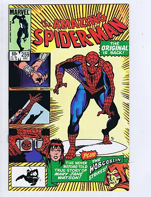 Buy Amazing Spider-Man #259 Marvel 1984 The Original Is Back ! Hobgoblin Strikes ! • 19.77£