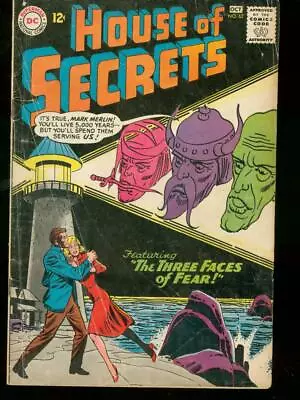 Buy House Of Secrets #62 1963 Dc Comics Mark Merlin Meskin Vg • 28.54£