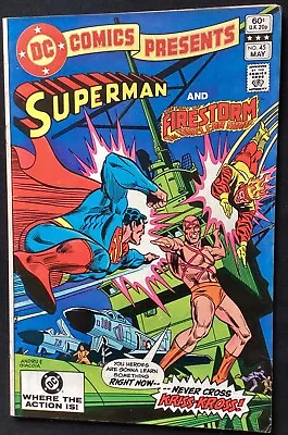 Buy DC Comics Presents Superman And Firestorm Vol. 5 No. 45 May 1982 VF • 4.99£