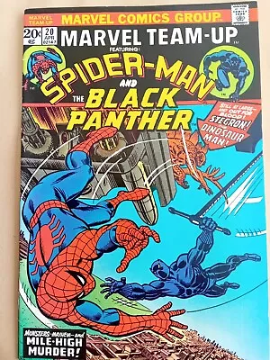 Buy Marvel Team Up #20 VFN-  (7.5) - Marvel, 1974 - Spider-man - Sal Buscema Art • 9.99£