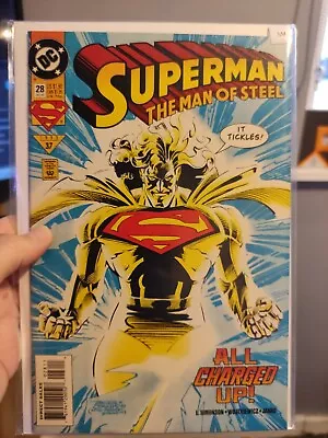 Buy Superman Man Of Steel #28 Dc Comic  • 3£