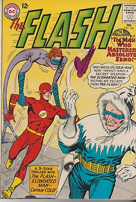 Buy ### Dc Comics Flash #134 February 1963 Elongated Man Captain Cold Vf (8.0) ### • 60£