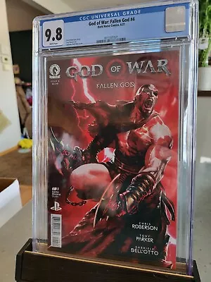Buy God Of War: Fallen God #4 CGC 9.8 Gabriele Dell’Otto Variant 2021 • 58.90£