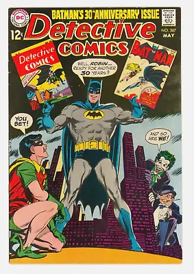 Buy Detective Comics #387 VFN+ 8.5 30th Anniversary First Ever Batman Page • 135£