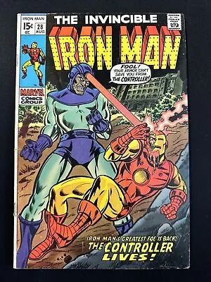 Buy Ironman #28 Marvel Comics Vintage Old Silver Age 1970 1st Print Good/VG *A1 • 11.82£