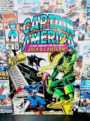 Buy Captain America #396 1st App Of New Jack O Lantern 1991 Marvel Comics • 4£