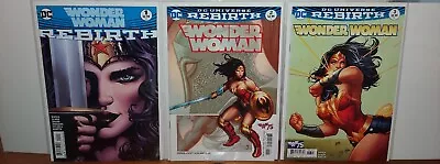 Buy Wonder Woman Rebirth #1 #2 #3 Frank Cho Variant DC Comics 2016 • 2.99£