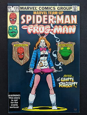 Buy Marvel Team-Up #131 (1983) Spider-Man/Frog Man - 1st App Of White Rabbit - SOLID • 27.66£
