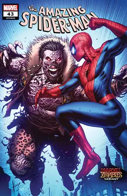 Buy AMAZING SPIDER-MAN (2018) #43 - Marvel Zombies Variant - New Bagged • 5.99£