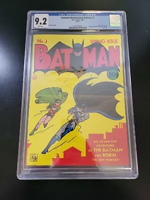 Buy Batman #1 - Masterpiece Edition - Graded 9.2 • 1,000£