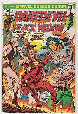 Buy Daredevil (1973) #105 - Origin Of Moondragon - Marvel • 19.26£