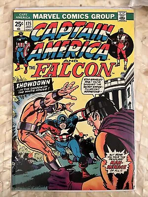 Buy Captain America #175 Marvel Comics 1974 Cyclops The Falcon! • 7.88£