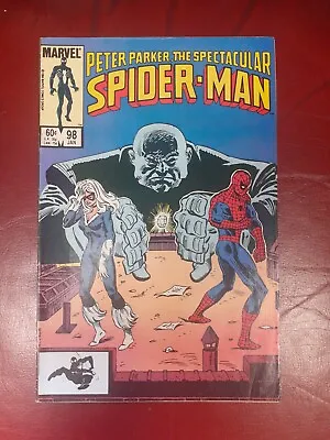 Buy Peter Parker The Spectacular Spider-man # 98 First Spot First Print Marvel Comic • 47£