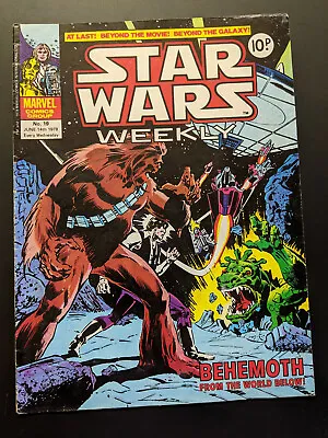 Buy Star Wars Weekly #19, June 14th 1978, Marvel Comics, FREE UK POSTAGE • 7.99£