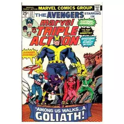 Buy Marvel Triple Action (1972 Series) #22 In F Minus Condition. Marvel Comics [l& • 5.68£