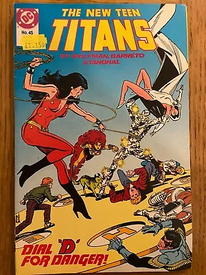 Buy The New Teen Titans Issue 45 From 1988 - Discounted Post • 1.25£