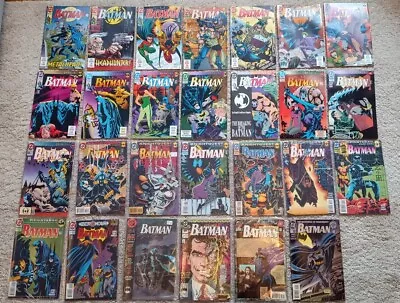 Buy DC Batman Comics Bundle 27 Issues Early 90s Inc #497 Bane Cover & Issue #0!  • 30£