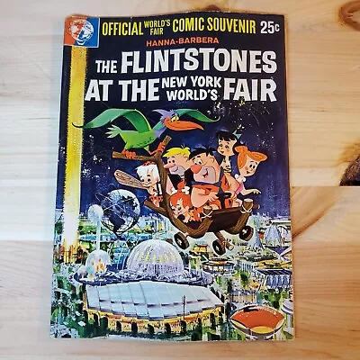 Buy Flintstones At The NY World's Fair 1st Print 1965 Hanna-Barbera Cartoon Comic VG • 15.99£