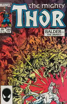 Buy Thor #344 VF; Marvel | 1st Appearance Malekith - We Combine Shipping • 10.26£