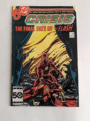 Buy Crisis On Infinite Earths 8 - Death Of The Flash - JLA- DC Comics  • 9.25£