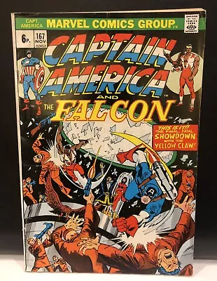 Buy Captain America And The Falcon #167 Comic Marvel Comics • 3.64£
