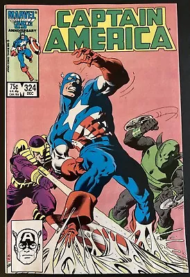 Buy Captain America #324 NM 1st Appearance Slug 1986 Marvel Comics 1st Print  • 6.32£