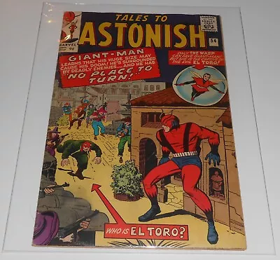 Buy TALES TO ASTONISH No.54 Marvel 1964 Giant-Man Wasp 1st App El Toro Pence Variant • 30£
