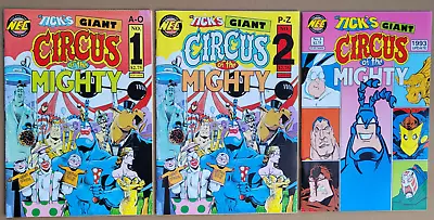 Buy The Tick's Giant Circus Of The Mighty 1 2 3 From New England Comics (NEC) • 9.56£